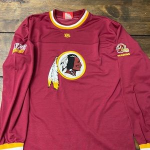 Mens Redskin Long Sleeve Shirt